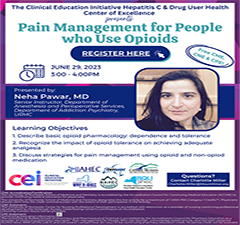 Pain Management for People who Use Opioids
